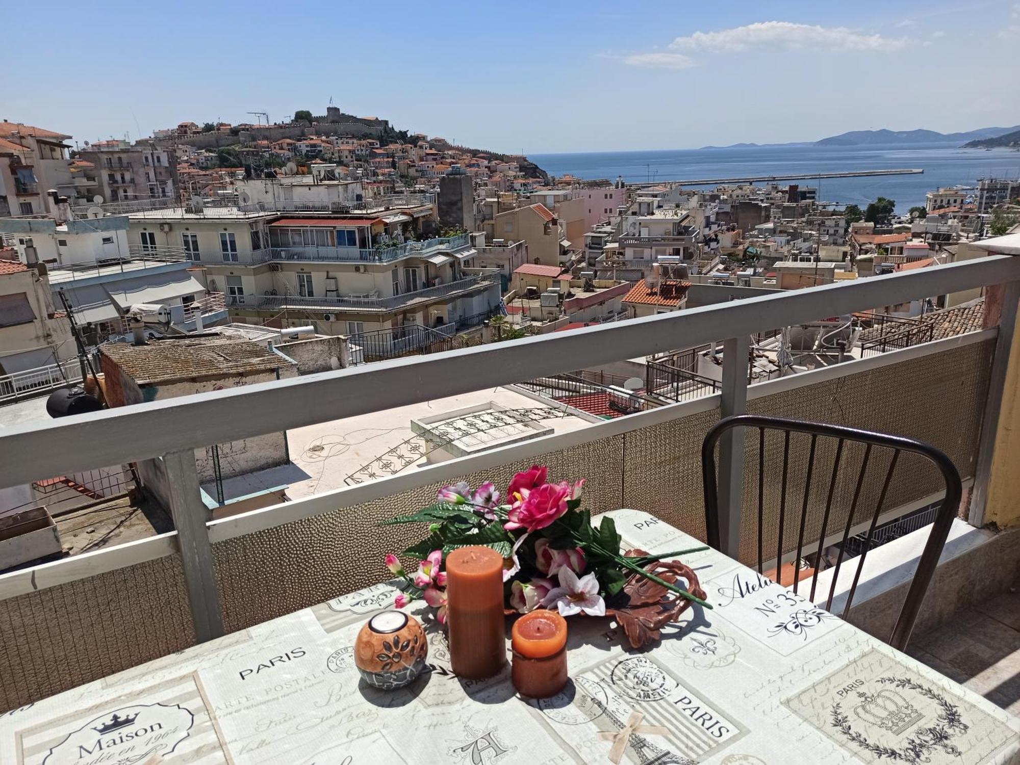 Ferienwohnung Kavala Amazing View Exterior foto
