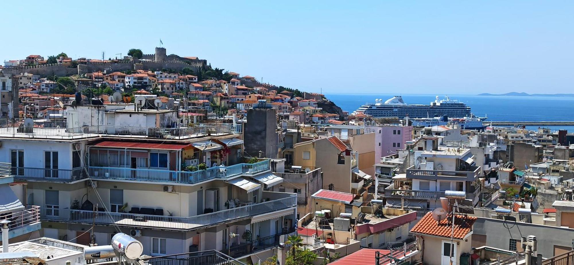 Ferienwohnung Kavala Amazing View Exterior foto