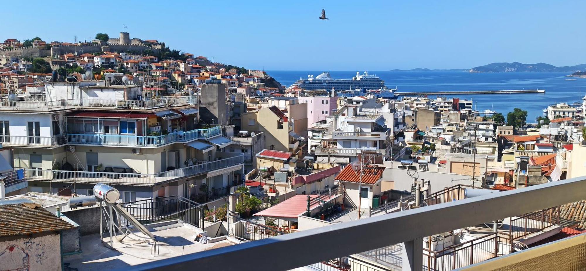 Ferienwohnung Kavala Amazing View Exterior foto